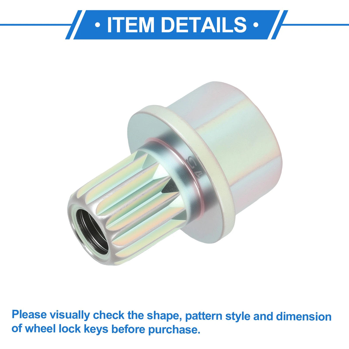 31/15PT Wheel Lock Lug Nut for BMW Anti Theft Removal Key Socket Adapter