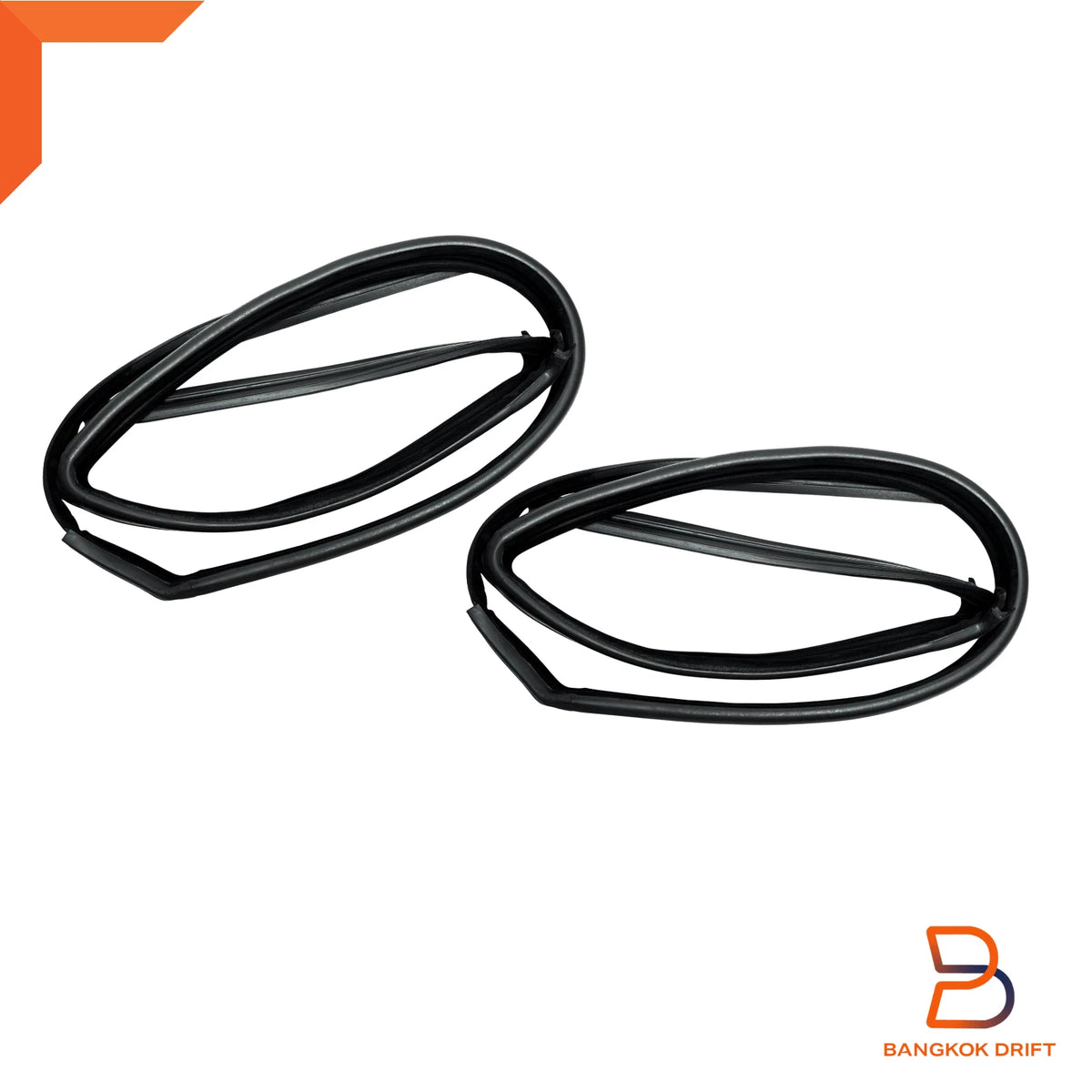 Front Door Glass Window Felt Channel for Nissan Navara D21, Pathfinder (86-97)