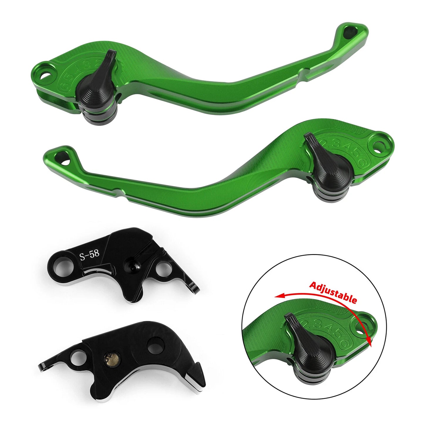 CNC Short Brake Clutch Lever for Suzuki GSXR600/750, GSX-S1000 (2006-2015)