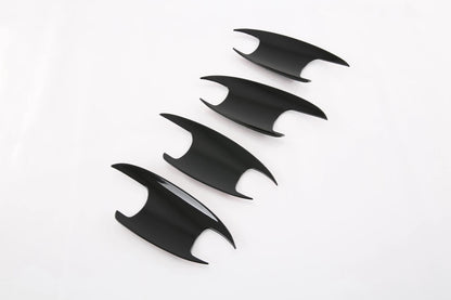 Black Door Handle Bowl Cover Trim for 2022-2023 Mercedes Benz C-Class Sedan