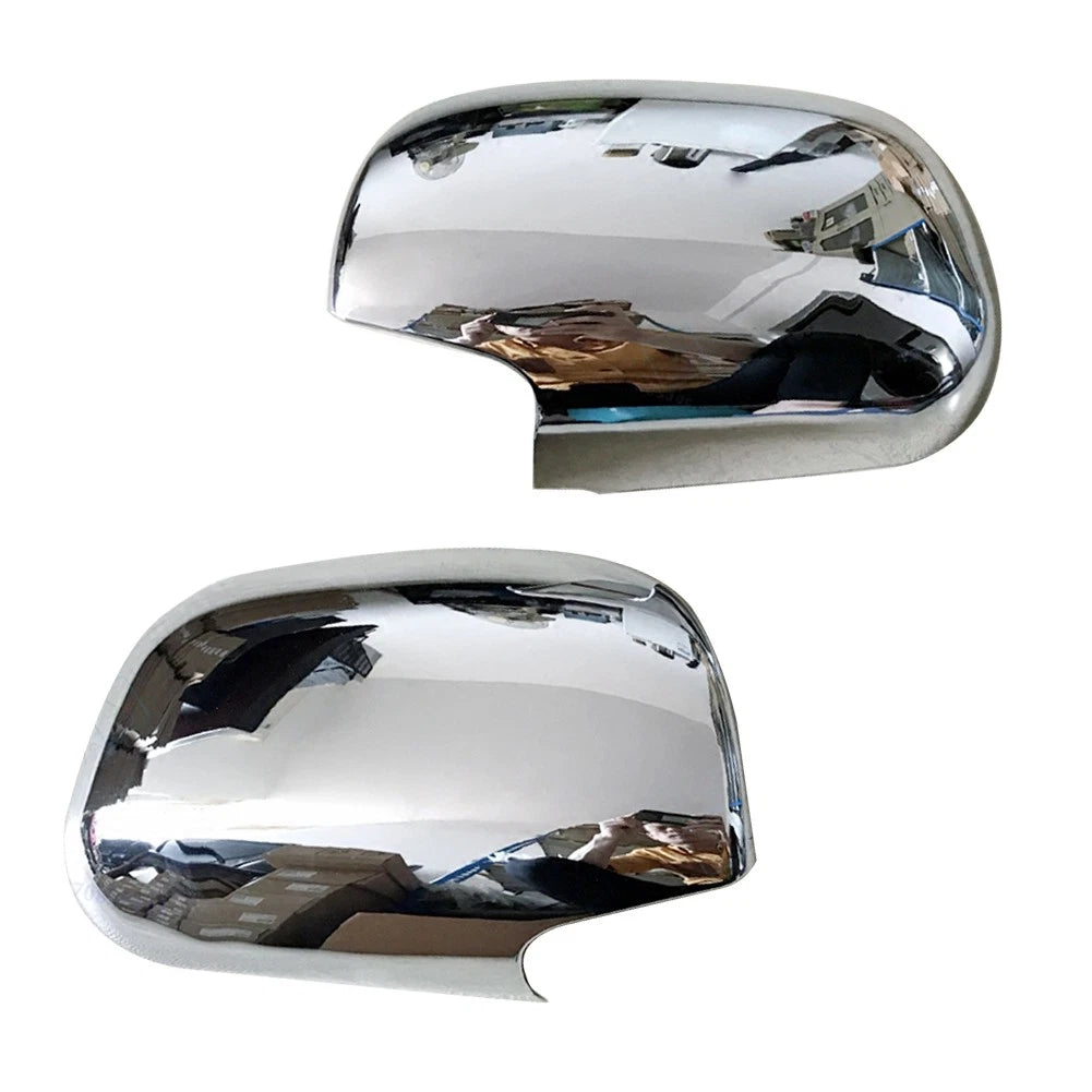 L+R Chrome Door Side Rearview Mirror Covers for Toyota RAV4 (2006-2012)