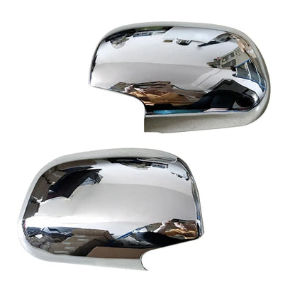 L+R Chrome Door Side Rearview Mirror Covers for Toyota RAV4 (2006-2012)