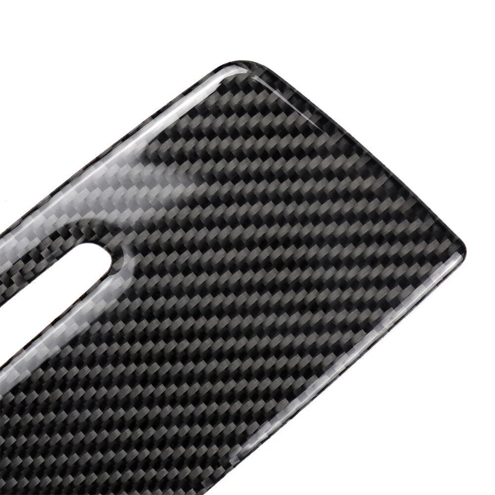 Carbon Fiber Ashtray Panel Cover for BMW 3 Series E90 E92 E93 (2005-2012)
