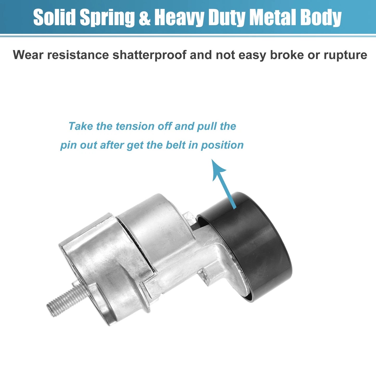 Belt Tensioner Pulley Assembly for Kia Optima (2006-2015)