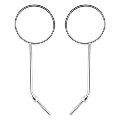 Mirrors Pair Chrome Round 8mm for Honda C50 C65 C70 C90 (1967-1979)