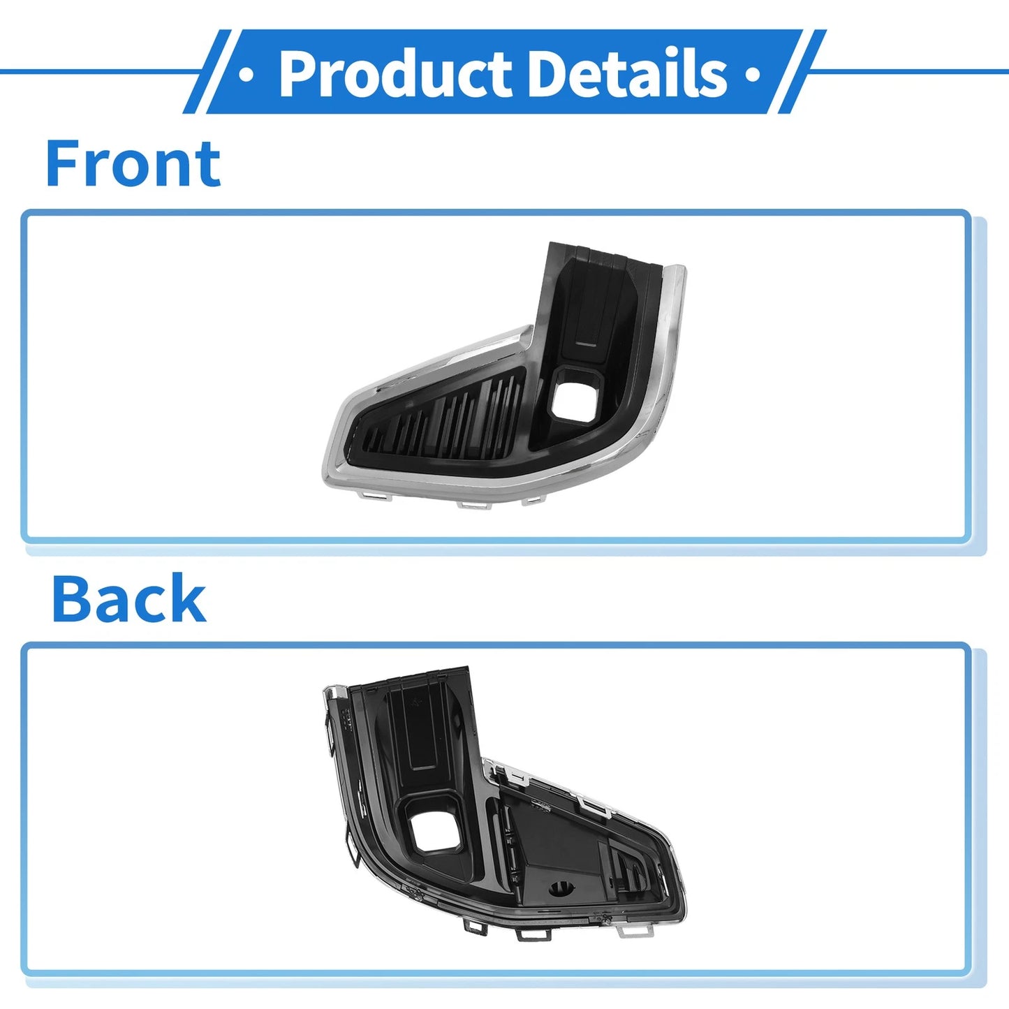 Front Right Fog Light Grill for GMC Acadia (2020 - 2022)