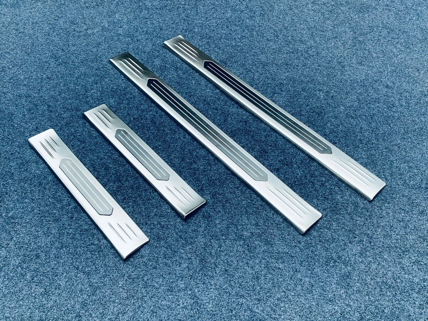 Steel Outer Door Sill Scuff Plates for Nissan Rogue (2021-2023)
