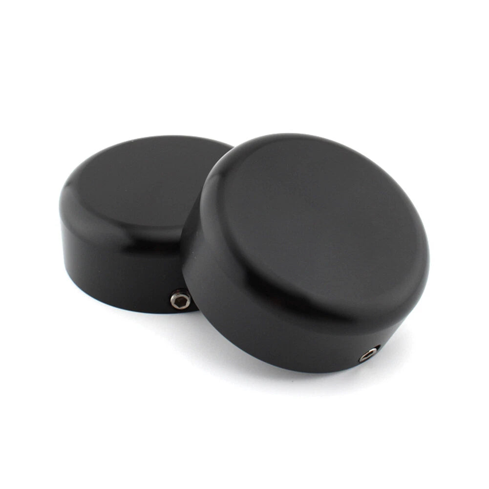 Black Front Fork Cover Caps for Harley Sportster S 1250 RH1250 (2021-2023)