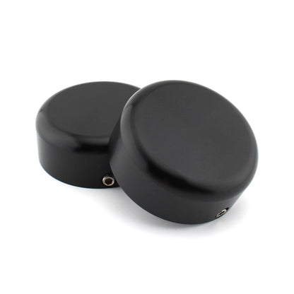 Black Front Fork Cover Caps for Harley Sportster S 1250 RH1250 (2021-2023)