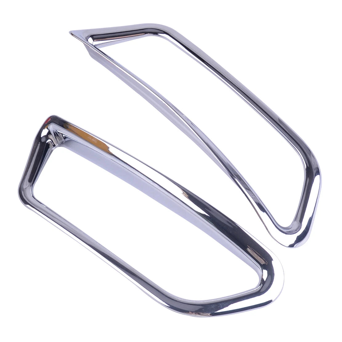 Chrome Rear Tail Fog Light Lamp Covers for Jeep Cherokee (2019)