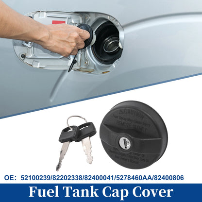 Locking Gas Cap Cover with Keys for Toyota Camry (1983-2023)