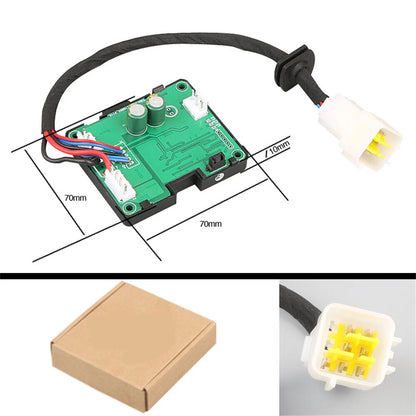 12V 5KW Air Heater LCD Monitor Switch Board Remote Control Harness for Car