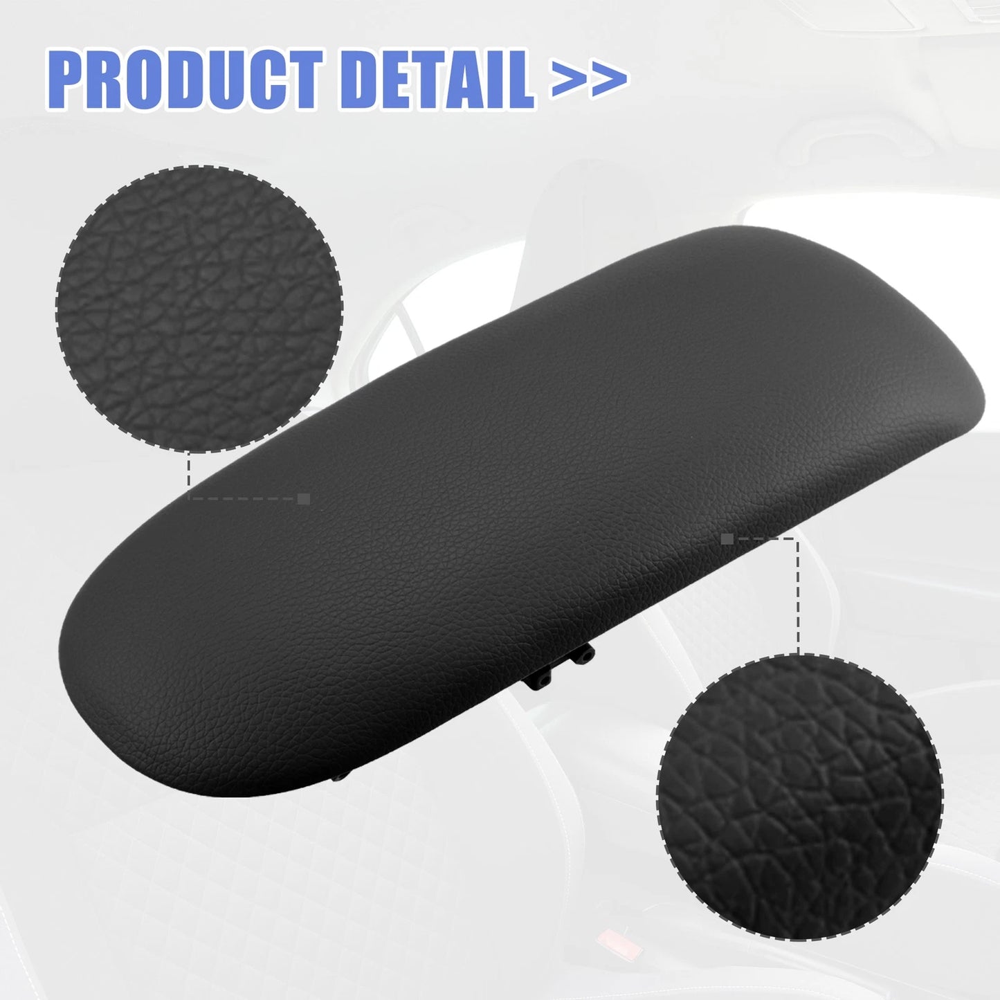 Faux Leather Center Console Armrest Cover for BMW Mini Cooper (2002-2008)