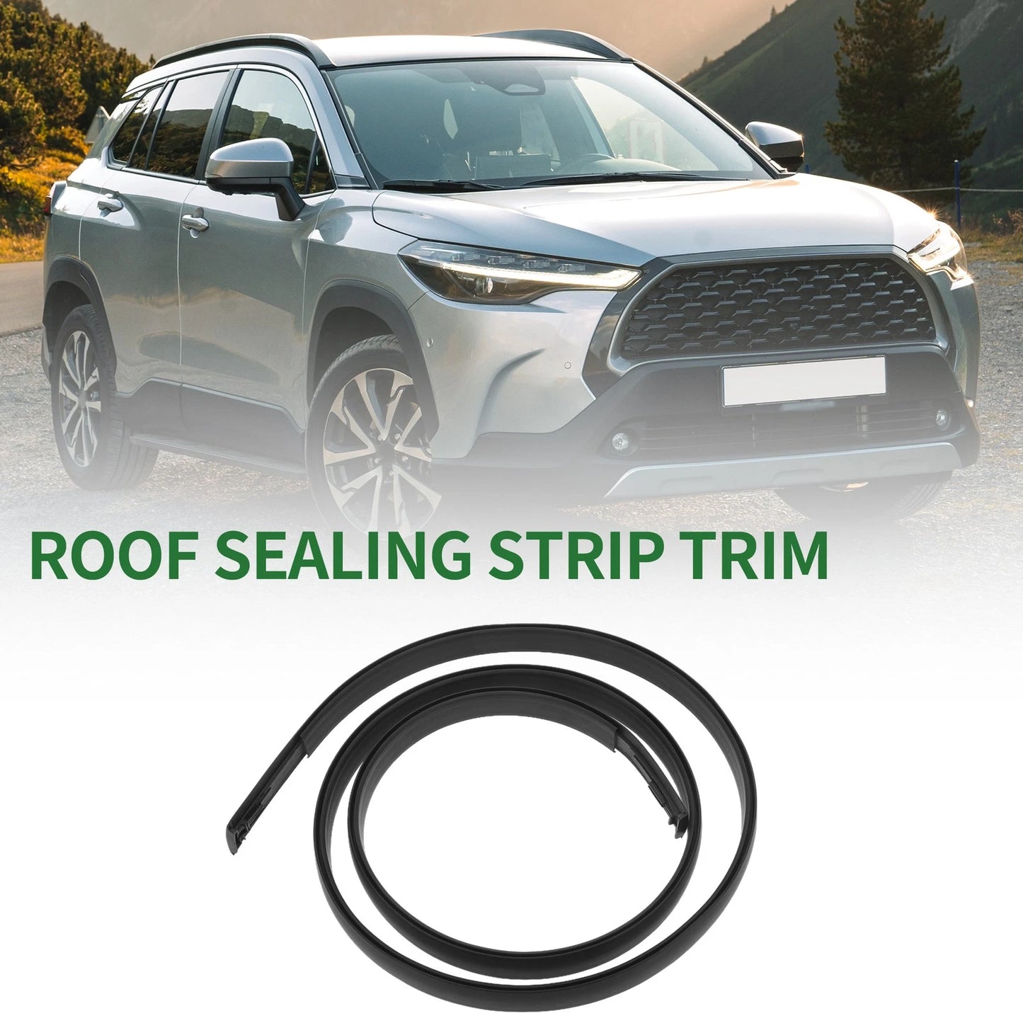 Right Side Roof Sealing Strip Sunroof Trim for Scion xB