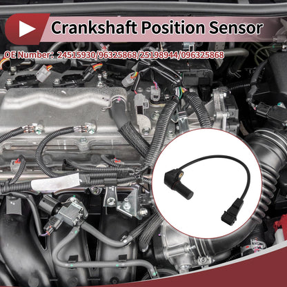 1 Pc Crankshaft Position Sensor 0.8 for CHEVY Spark (2000-2006)