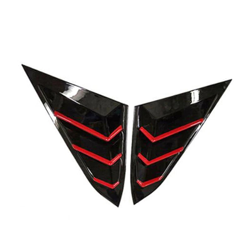 1/4 Quarter Side Window Louvers for Honda Civic Sedan (2016-2020)