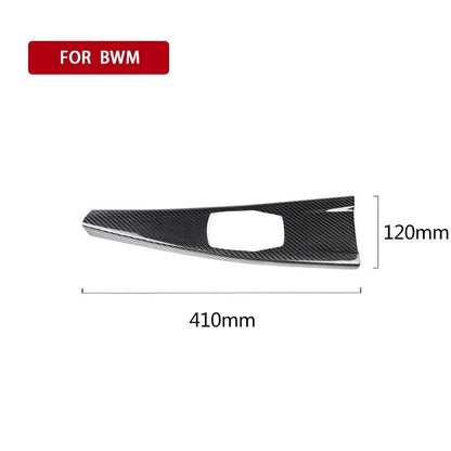 Carbon Fiber Multimedia Switch Cover Fit For BMW F30 F34 S3 eries 2013-2018 325i