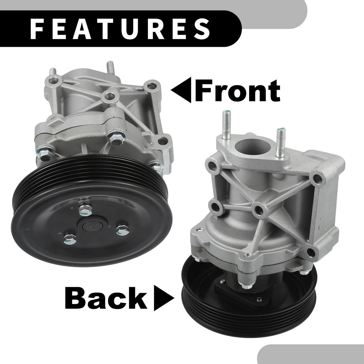Water Pump & Gasket for Hyundai Santa Fe (2010-2012)
