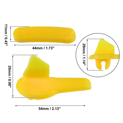 5x Demount Head Plastic Insert for Motorcycle