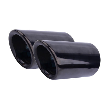 Titanium Black Muffler Exhaust Tips for BMW E90 E92 325i 328i (2007-2013)