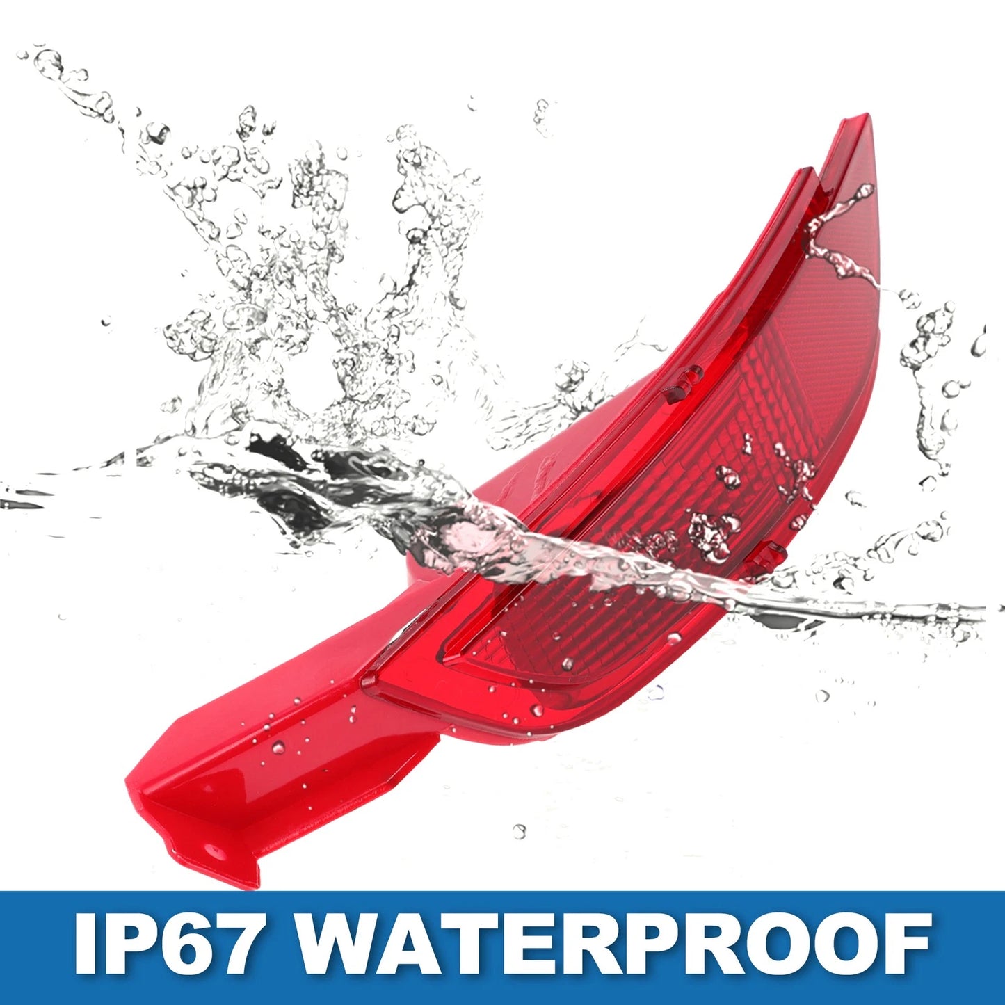 Left Rear Bumper Tail Light Shell for Ford Fiesta (2009-2015)