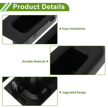 Rear Left & Right Window Switch Bezel Covers for Toyota Yaris (2006-2011)