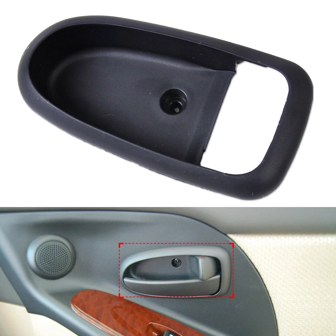 Right Rear Door Handle Cover Trim for Hyundai Elantra (2017-2020)