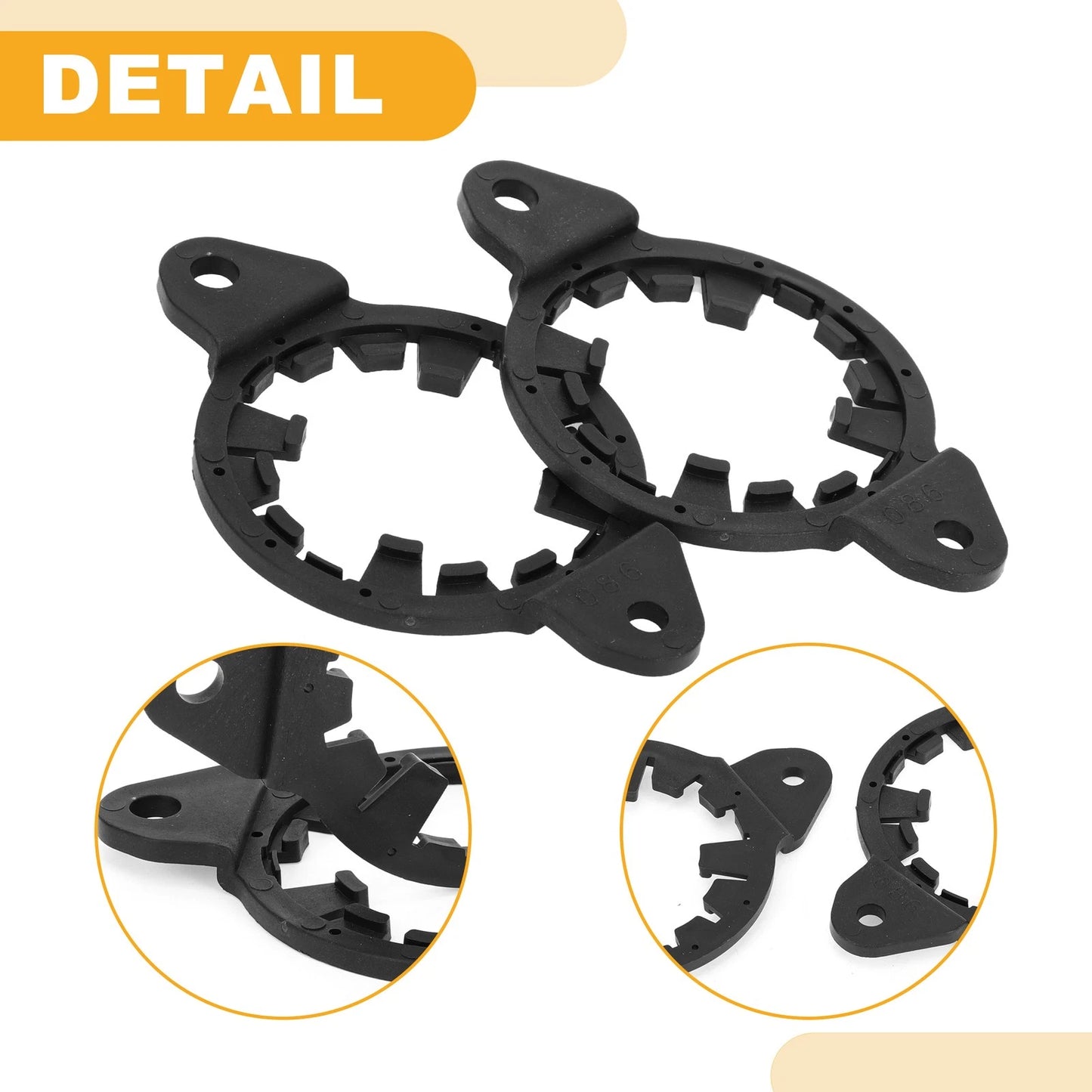 Speaker Subwoofer Mounting Spacer Bracket Ring for Toyota 1.5"