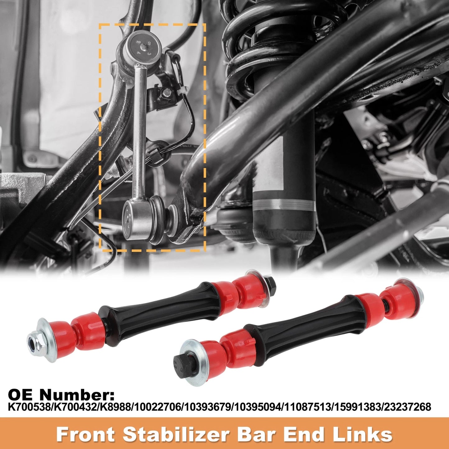 Front Sway Bar Links for Cadillac Escalade Chevy Silverado