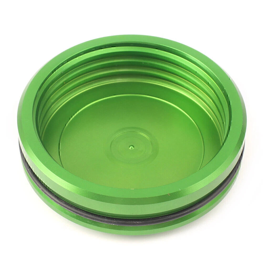 52MM Rear Brake Fluid Reservoir Guard Aluminum Green for Honda Yamaha Suzuki BMW