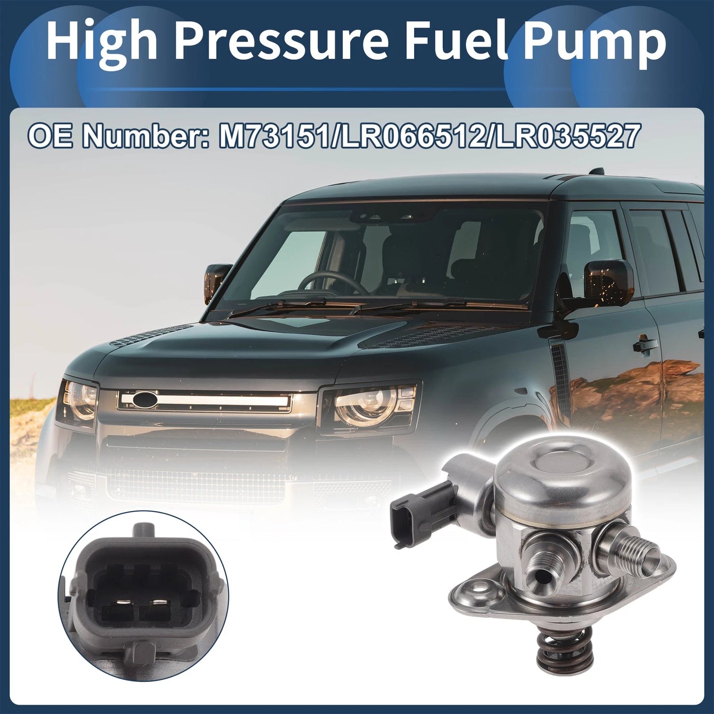 High Pressure Fuel Pump for Land Rover LR4, Defender 90, 110, Discovery (2010-2016)