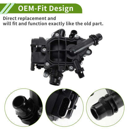 Engine Coolant Thermostat Housing Assembly for BMW 230i xDrive (2017 - 2021)