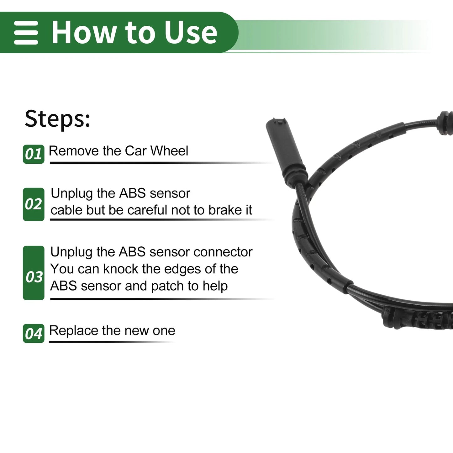ABS Wheel Speed Sensor for BMW X2 F39 (2017-2018)