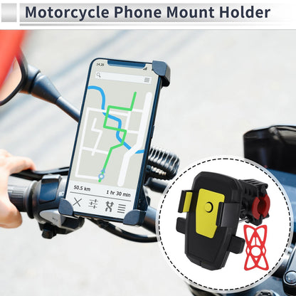 Motorcycle Phone Mount Holder 4.7-7.2 Phones for Motorcycle