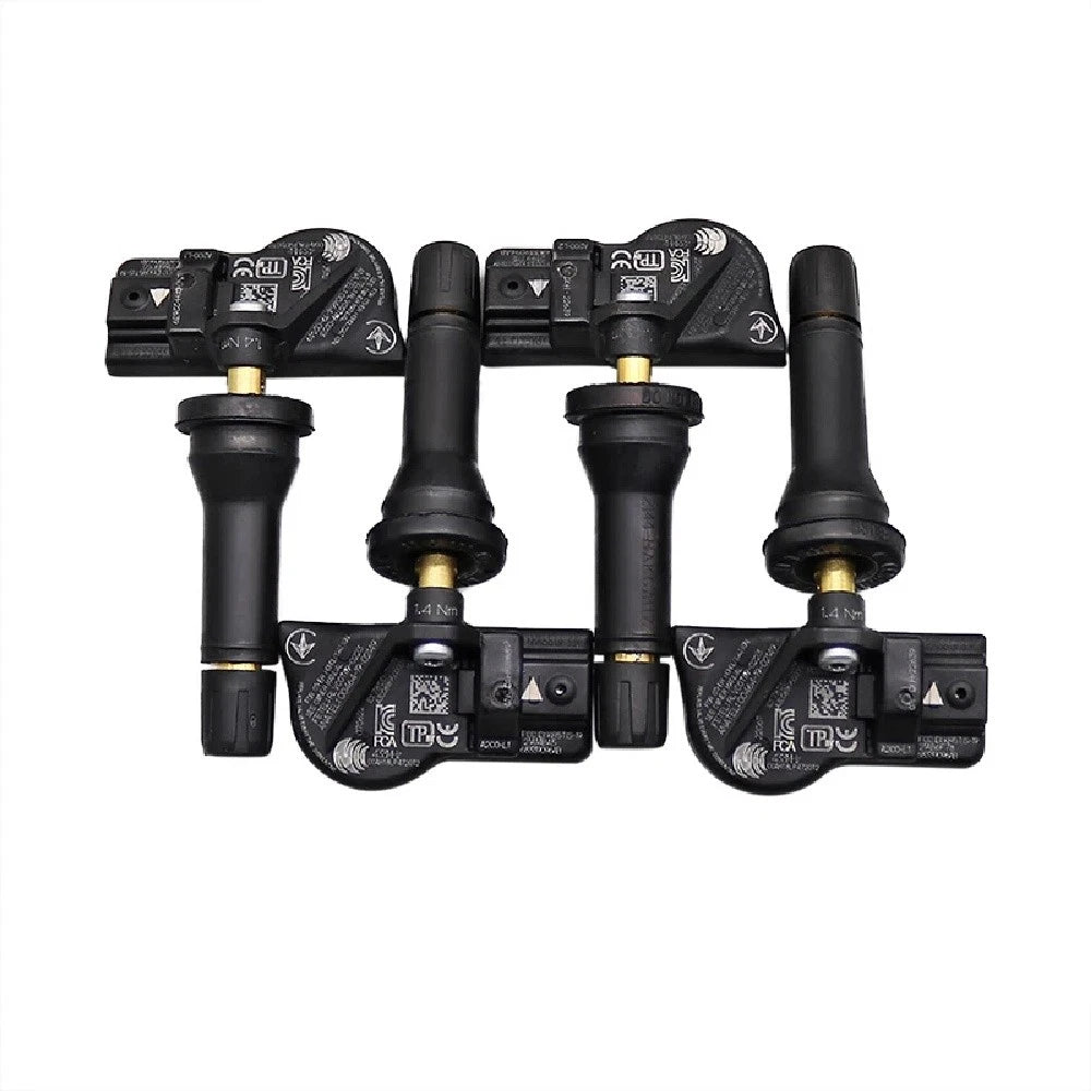 4Pcs Tire Pressure Sensors for Jeep Gladiator, Wrangler, Grand Cherokee (2020-2023)