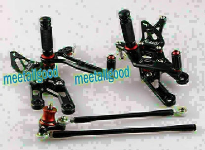 Rearset for Honda CBR 600RR (03-06) & CBR 1000RR (04-07) - Black