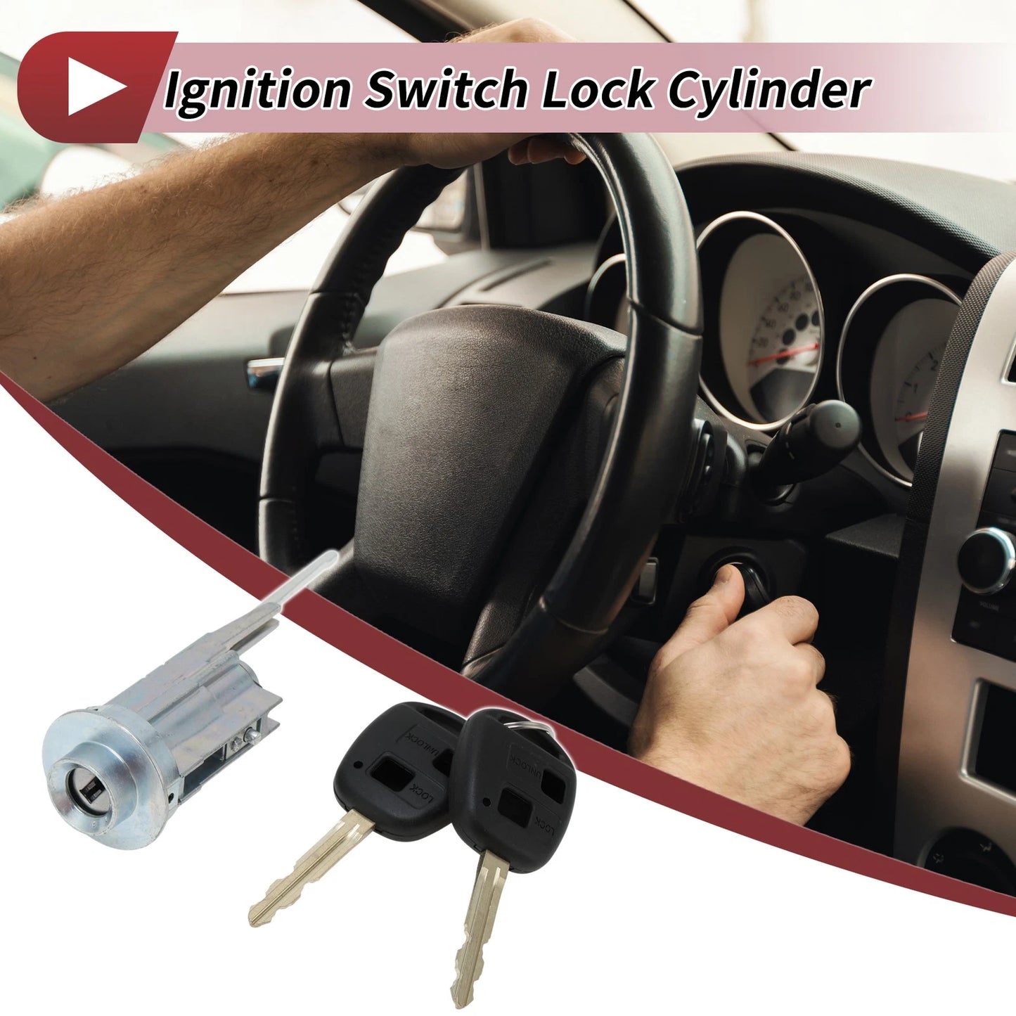 Ignition Lock Cylinder for Toyota 4Runner (2003-2009)