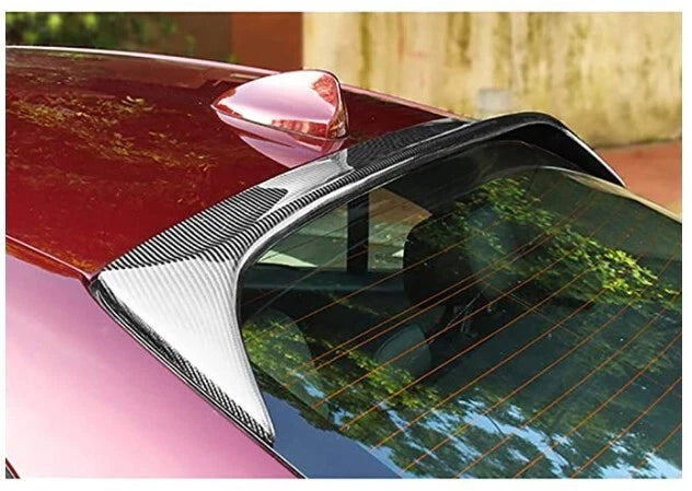 Carbon Fiber Rear Roof Spoiler Wing Window Visor for Alfa Romeo Giulia 2017-2022