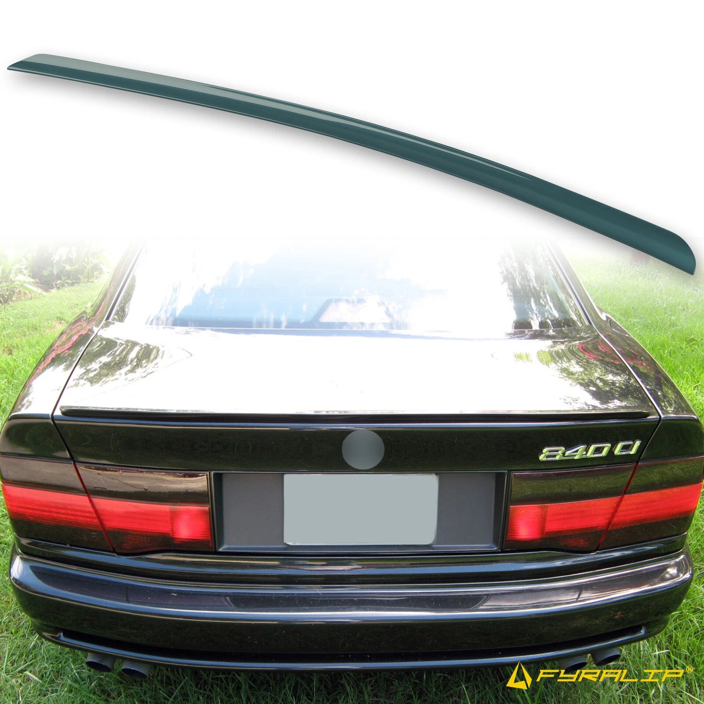 273 Green Boot Lip Spoiler for BMW 8 Series E31 (1989-1999)