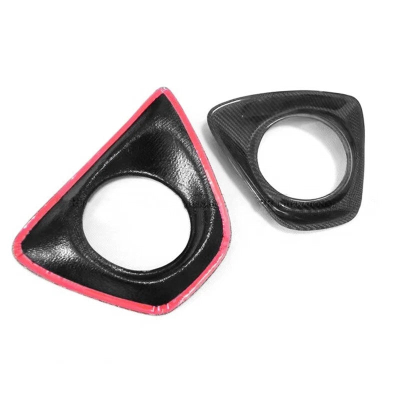 Real Carbon Fiber Rear Fog Light Cover Trim for Hyundai Veloster Turbo 2011-2017