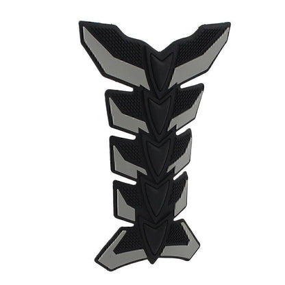 3D Fish Bone Gas Fuel Oil Tank Pad Decal Sticker for Universal Motorbike