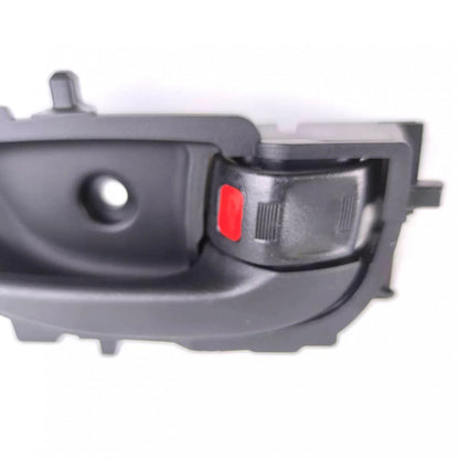 Interior Door Handle Black Set 4 L+R Fits Toyota Vios Yaris 4D Sedan 2007-12 D06