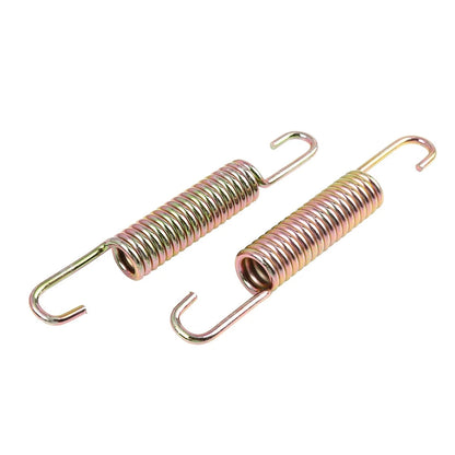 2 x 13.5cm Length Motorcycle Main Bracket Kickstand Return Spring for BM150