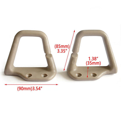 Ebony Seat Belt Shoulder Guides for 1993-2002 Camaro Firebird Convertible (1993-2002)