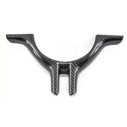 Real Carbon Fiber Steering Wheel Lower Panel Trim for BMW X5 E53 530i E39 E46