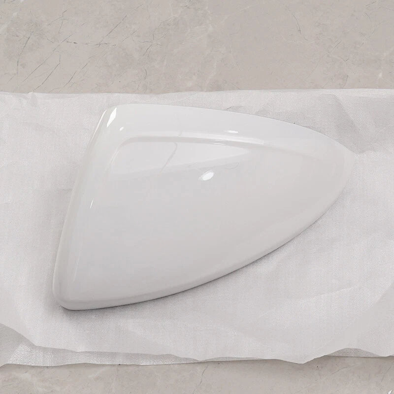 Rearview Mirror Cover Cap 2 x White for Chevrolet Cruze (2017-2019)