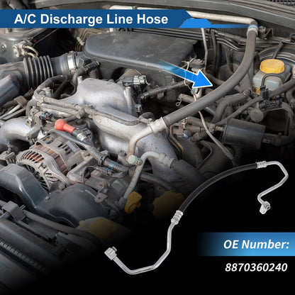 A/C Refrigerant Liquid Hose for Toyota Land Cruiser (1998–2007)