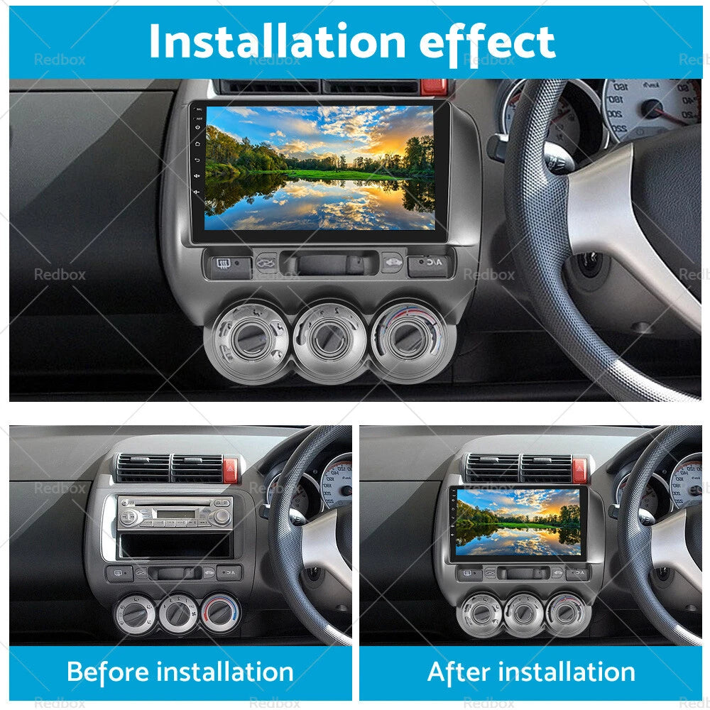 32GB Android 11 GPS Navi 9" Car Stereo Radio for Honda Jazz (2002-2008)