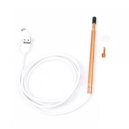 3-in-1 Ear Cleaning USB Endoscope 5.5mm Earpick Otoscope for Universal Use