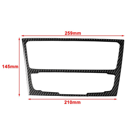 Center Console AC Audio CD Panel Frame Cover Trim for Audi A4 A5 S4 S5 (2008-2016)